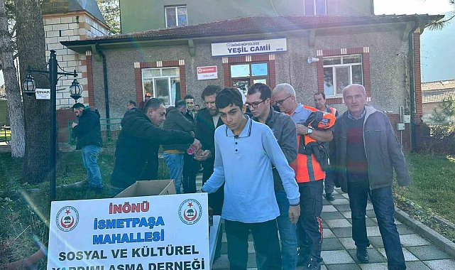 İnönü İsmetpaşa Mahalle Derneği şehitler için mevlit okuttu