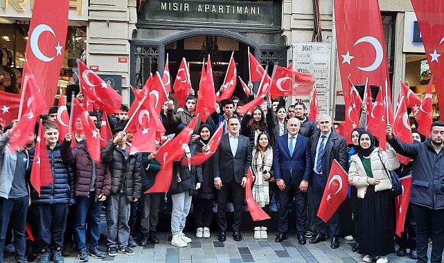 İstiklal şairi Mehmet Akif Ersoy, İstiklal Caddesi'nde anıldı