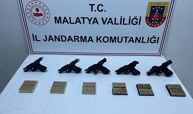 Jandarmadan silah kaçakçılarına operasyon