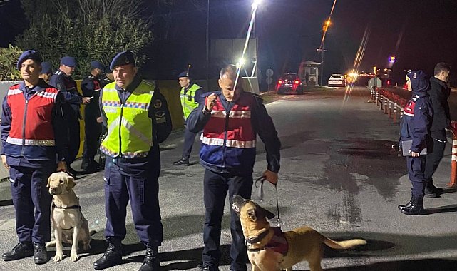 Jandarmadan yeni yıl nöbeti