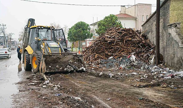 Kahramanmaraş'ta hafriyat atıkları temizleniyor