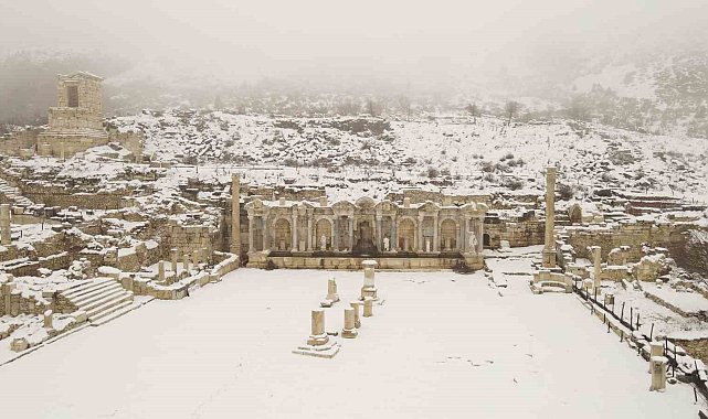 Karların içindeki aristokratlar şehri Sagalassos