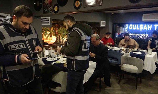 Kartal'da yılbaşı öncesi restoran ve eğlence mekanlarına denetim