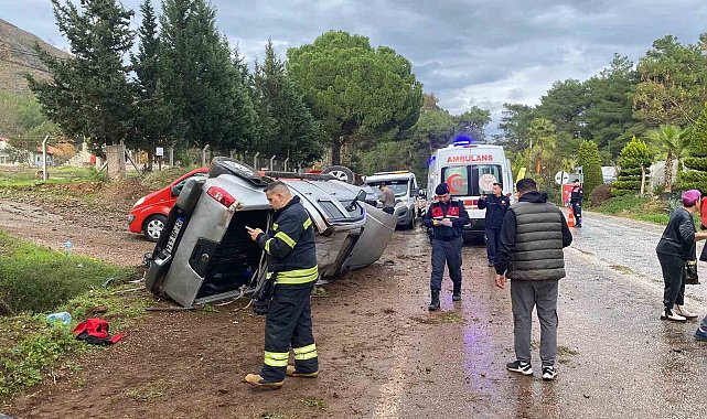Kaza anı güvenlik kameralarına anbean yansıdı