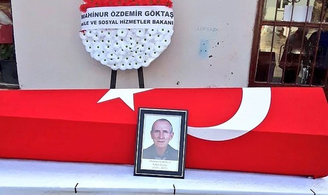 Kıbrıs Gazisi son yolculuğuna uğurlandı