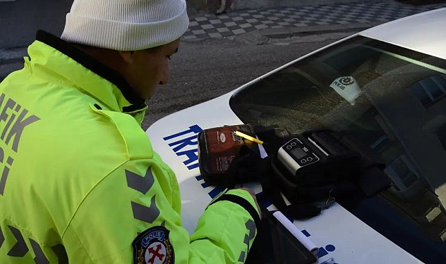 Kırklareli'de trafik denetimi: 4 araç trafikten men edildi