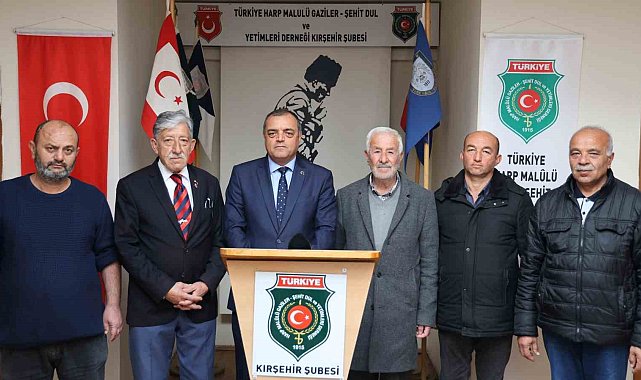 Kırşehir'de Şehit Gazi Dernekleri'nden teröre kınama