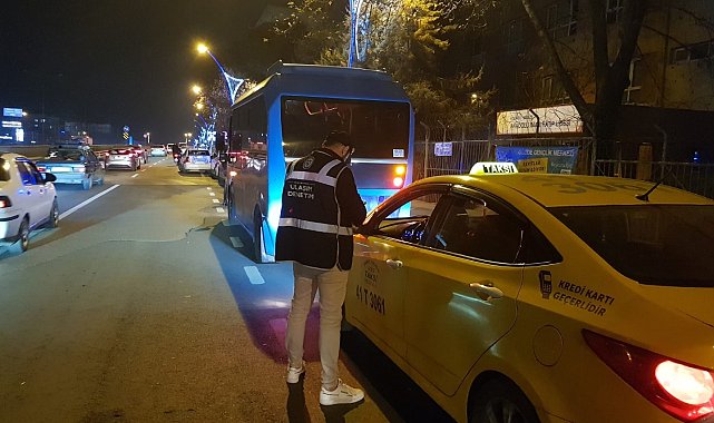 Kocaeli'de toplu taşımaya sıkı denetim