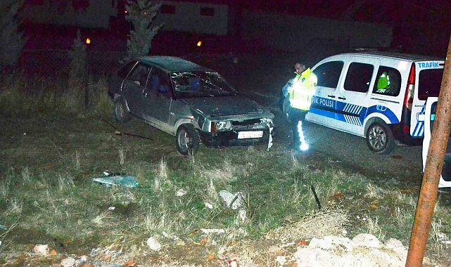 Konya'da trafik kazası: 1 yaralı