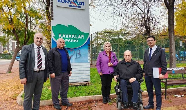 Konyaaltı'nda tüm parklar erişilebilirlik belgesi aldı