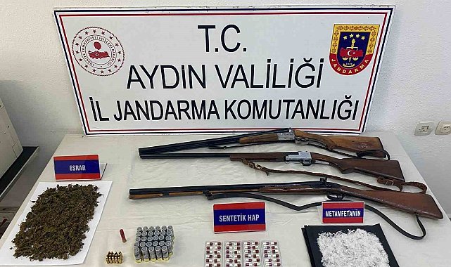 Köşk'te şüpheli şahsın evinde uyuşturucu ele geçirildi
