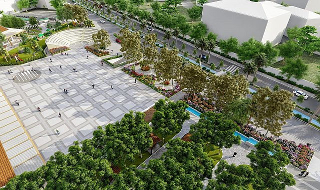 Kuşadası'nın kalbi kent meydanında atacak