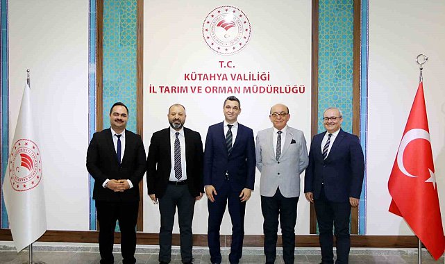 Kütahya OSB Yönetiminden yeni göreve başlayan kurum yetkililerine ziyaret
