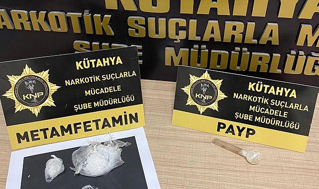 Kütahya'da uyuşturucu ticaretine tutuklama