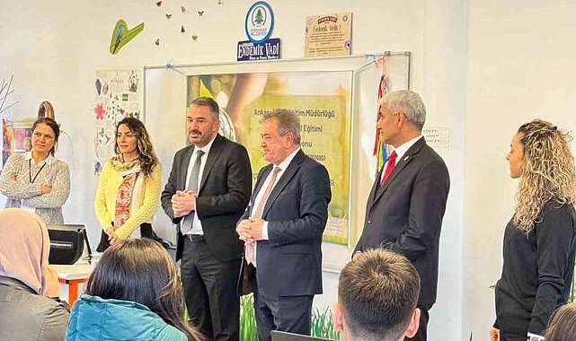 Lise öğrencileri Endemik Vadi'de biyolojik çeşitlilik farkındalık eğitim aldı