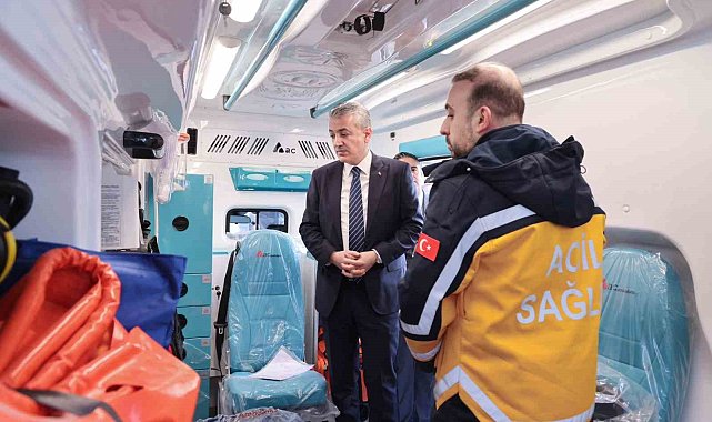 Mardin'de 4 yeni ambulans hizmete girdi