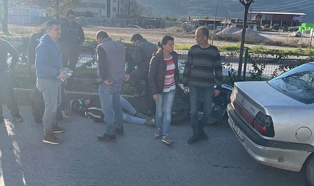 Menteşe'de trafik kazası: 1 yaralı