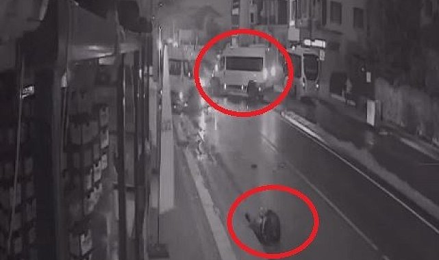 Metrelerce sürüklendiği anlar kamerada: 2 yaralı