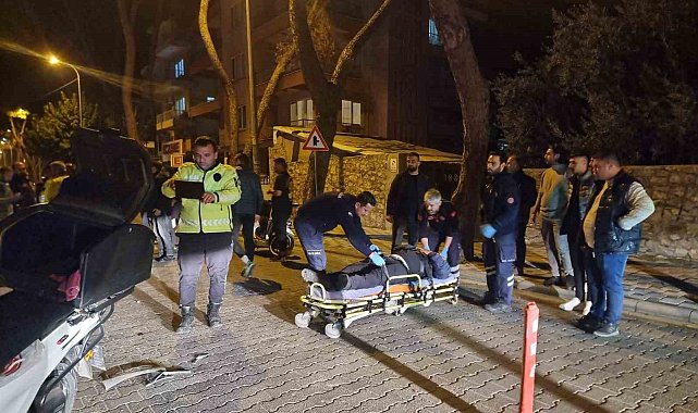 Milas'ta iki motosiklet çarpıştı: 2 yaralı