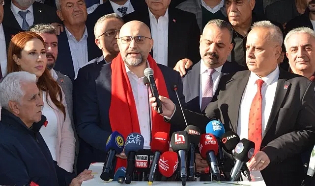 Miting gibi aday adaylığı başvurusu! Gökce: Artık değişimin ruhunu bu kentte var etmemiz gerekiyor!