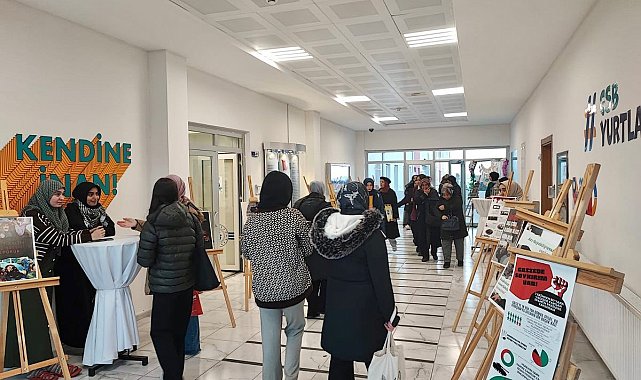Niğde'de öğrencilerden Filistin'e destek için fotoğraf sergisi