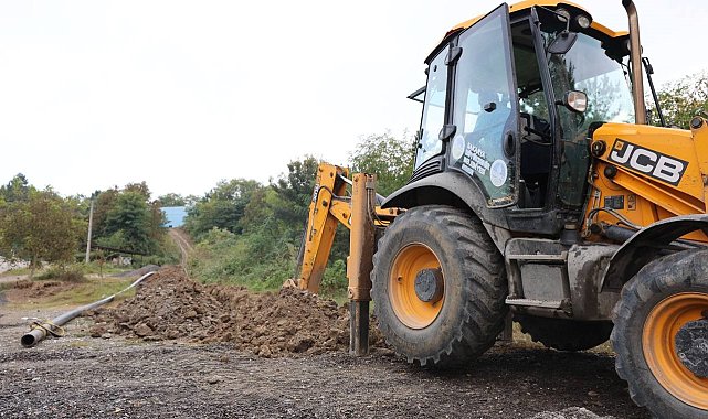 O mahalle 4 bin metrelik yeni içme suyu hattı ile buluştu