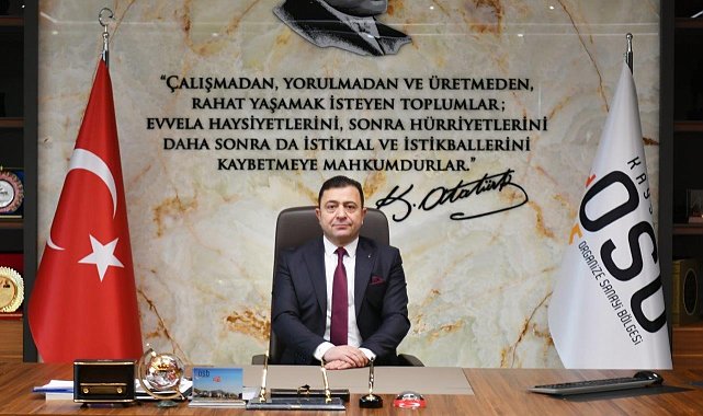 OSB Başkanı Yalçın: "Sanayicilerimiz için projelerimizle çalışıyoruz"
