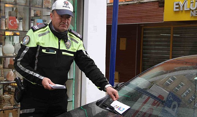 Park ihlali yapan sürücülere Vali Taşolar'dan farkındalık mektubu