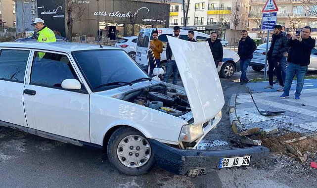 Polisten kaçan alkollü ve ehliyetsiz sürücü emniyeti alarma geçirdi