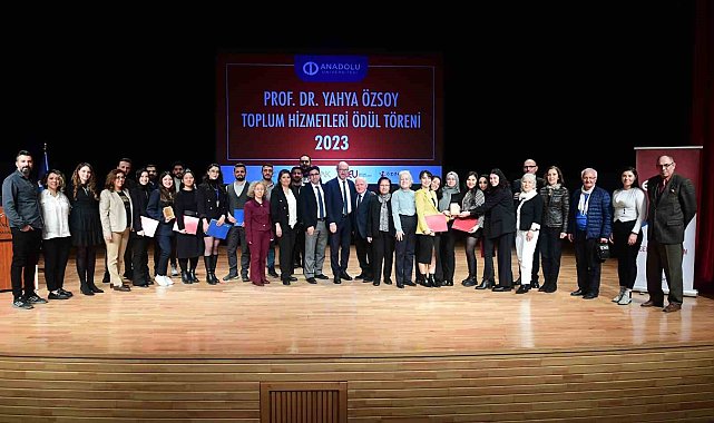 Prof. Dr. Yahya Özsoy Toplum Hizmetleri Ödülleri sahiplerini buldu