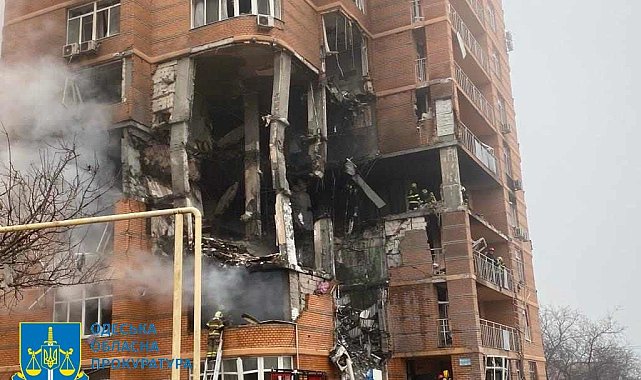 Rusya'nın füze yağdırdığı Ukrayna'da can kaybı 16'ya yükseldi