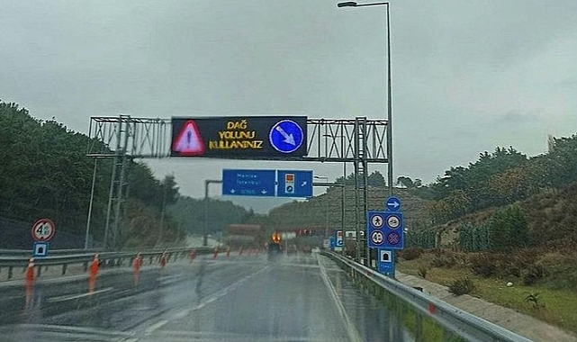 Sabuncubeli Tünelleri trafiğe kapatıldı! Yola çıkacaklar dikkat: İşte açılacağı saat
