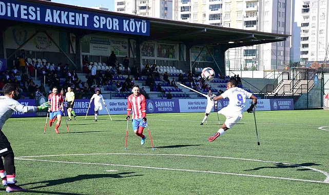 Şahinbey Ampute, Gebze Belediye Spor'u 4-0 mağlup etti