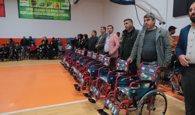 Şanlıurfa'da engellilerin yüreğine dokunuluyor