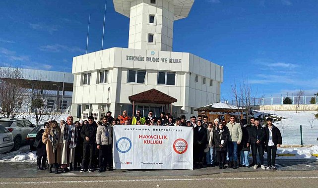 Sivil Havacılık Yüksekokulu öğrencilerine havalimanında teorik eğitim