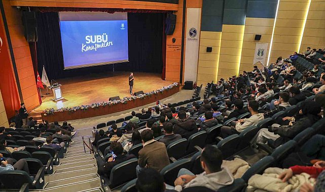 SUBÜ Konuşmaları'nın sezon finali 'Girişimcilik ve Teknoloji' söyleyişiyle son buldu