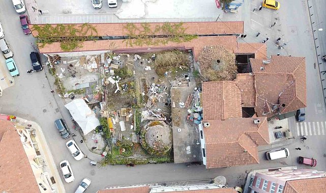 Tarihi Güpür Hamamı küllerinden yeniden doğacak