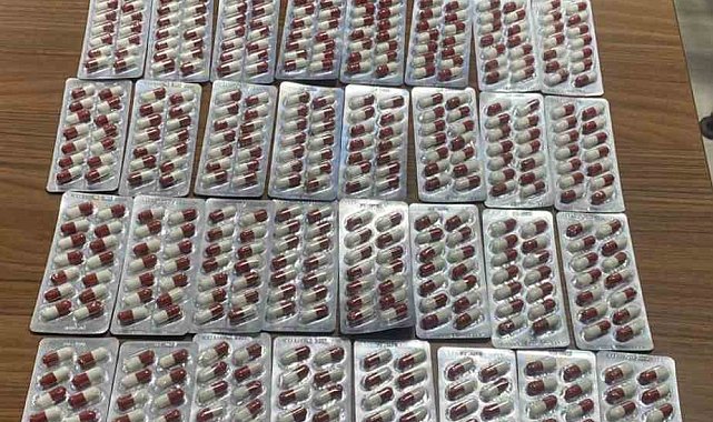 Tekirdağ'da uyuşturucu hap operasyonu