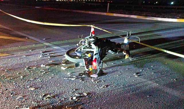 Tıra çarpan motosiklet sürücüsü yaşamını yitirdi