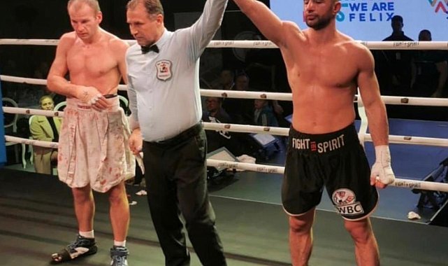 Tomarzalı boksör, Sırp rakibini yendi