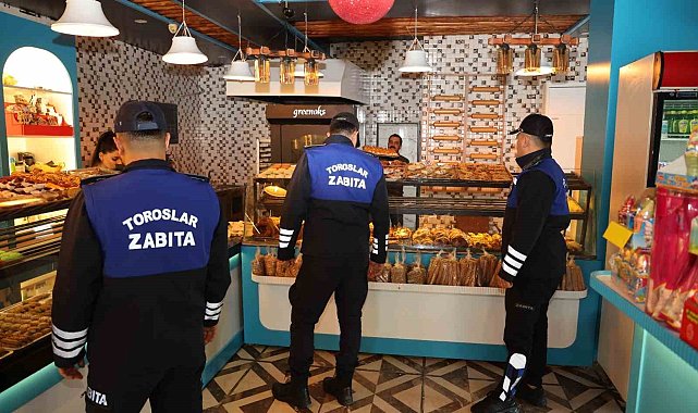 Toroslar'da zabıta ekipleri yeni yıl öncesi denetimlerini arttırdı