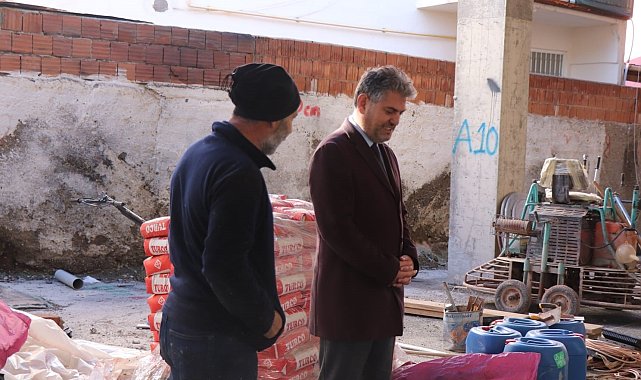 Trafik kazası geçiren Belediye Başkanı Suer görevine başladı
