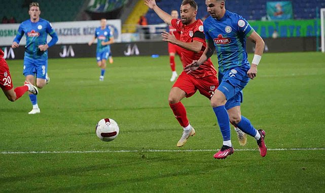 Trendyol Süper Lig: Çaykur Rizespor: 3 - Pendikspor: 1