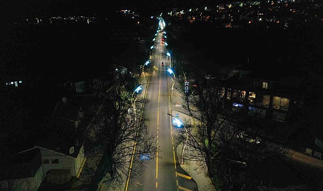 Üsküdar Caddesi 3. etap aydınlatma ve yenileme projesi tamamlandı