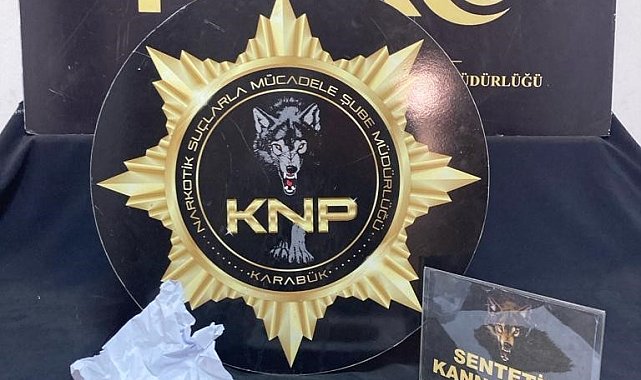 Uyuşturucu ile yakalanan şahıs gözaltına alındı