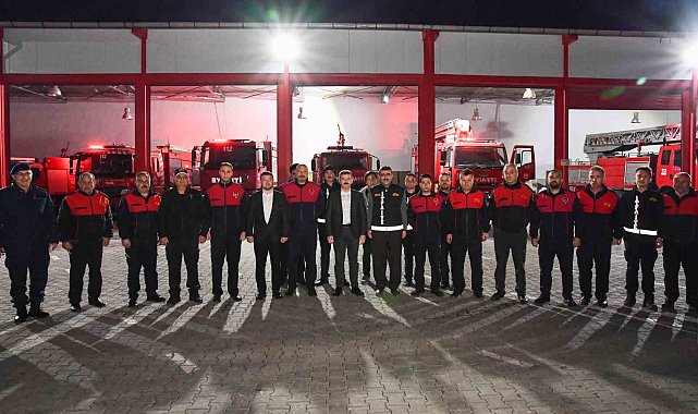 Vali Ergün yeni yıla görev başında giren kamu personelini ziyaret etti