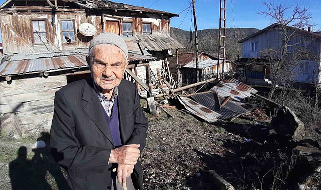 Yaşlı adamın yürek yakan dramı