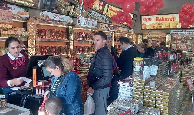 Yeni yıl kuruyemişçilere yaradı