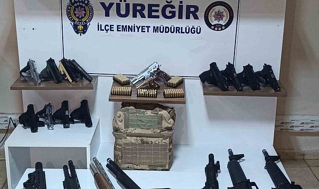 Yüreğir'de ruhsatsız silahlara geçit yok