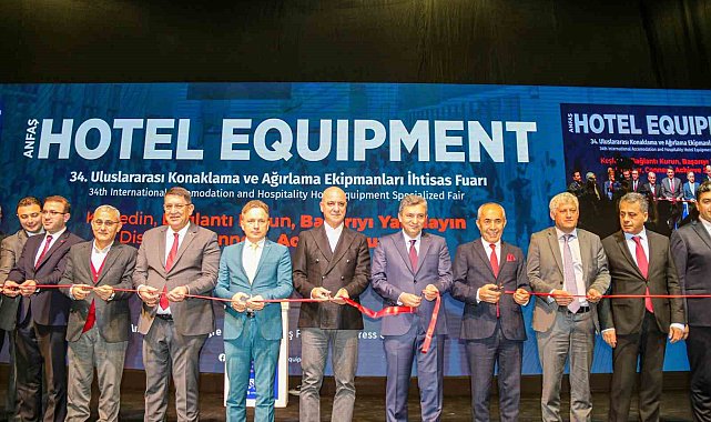 10 binin üzerinde ziyaretçinin ağırlanacağı Uluslararası Konaklama ve Ağırlama Ekipmanları İhtisas Fuarı kapılarını açtı
